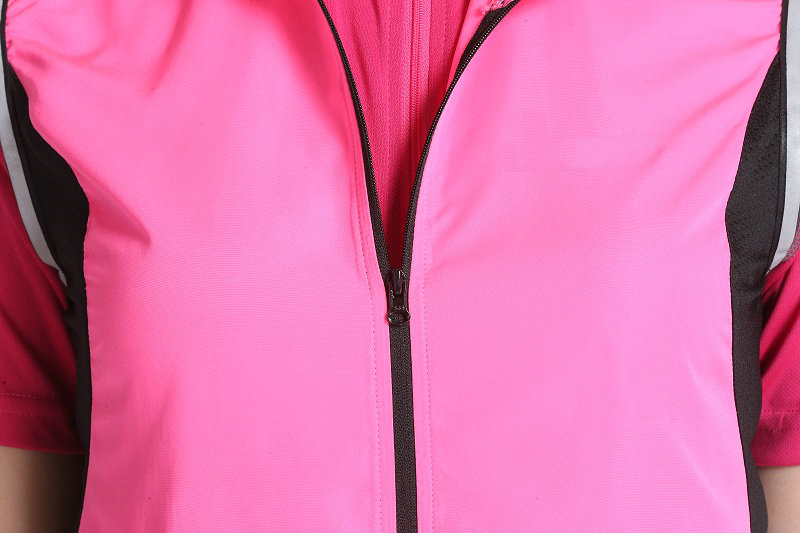 Factory wholesale women waterproof cycling vest windproof customize women cycling vest running hiking bike vest bike waistcoat