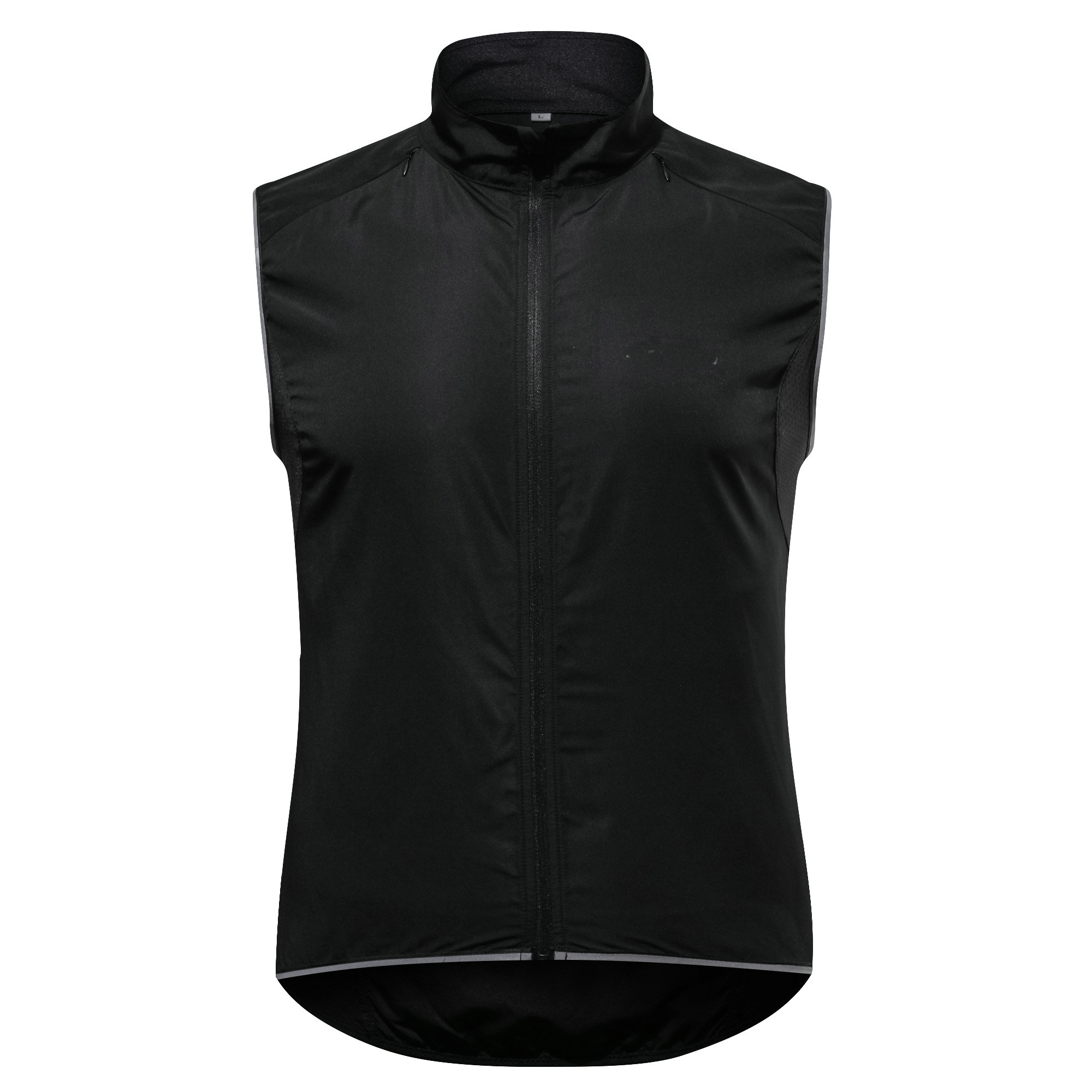 Wholesale Custom Men Lightweight Cycling Vest Windproof Waterproof Sleeveless Cycling Jacket Hiking Running Golf Cycling Vest