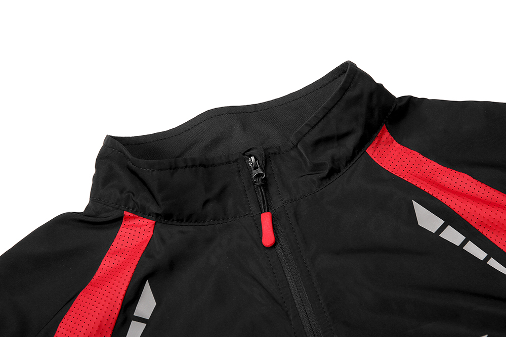 Wholesale Custom Men sleeveless waterproof Running Cycling Vest Reflective Windproof Safety Bike Vest cycling waistcoat