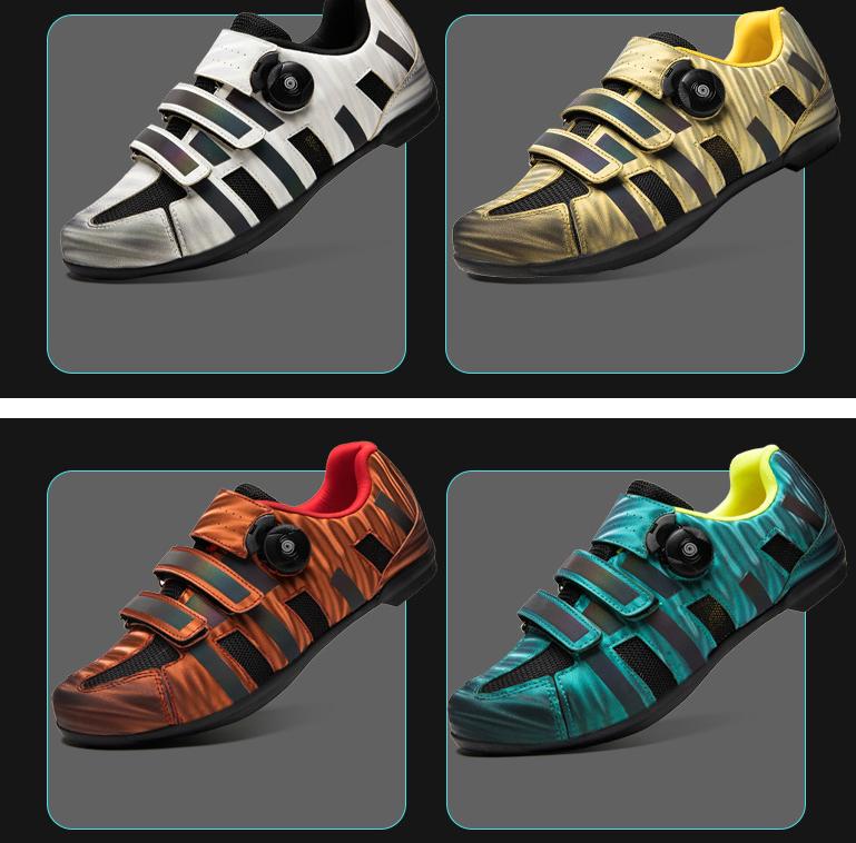 Wholesale plus size fashion cycling shoes men women outdoor road bike shoes road unlocked mountain bike shoes