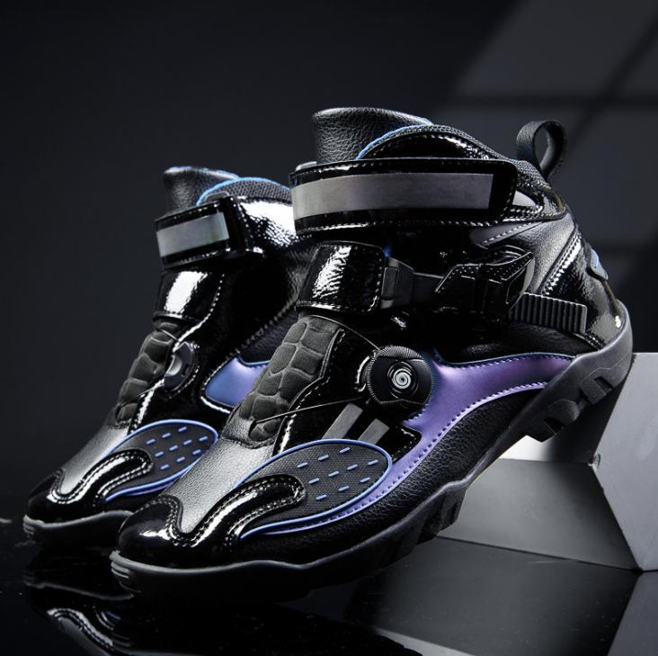 factory wholesale plus size motorcycle boots cycling shoes wear resistant and breathable racing shoes motorcycle shoes