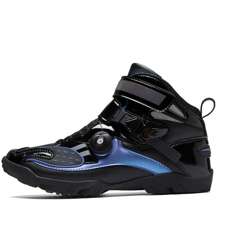 factory wholesale plus size motorcycle boots cycling shoes wear resistant and breathable racing shoes motorcycle shoes