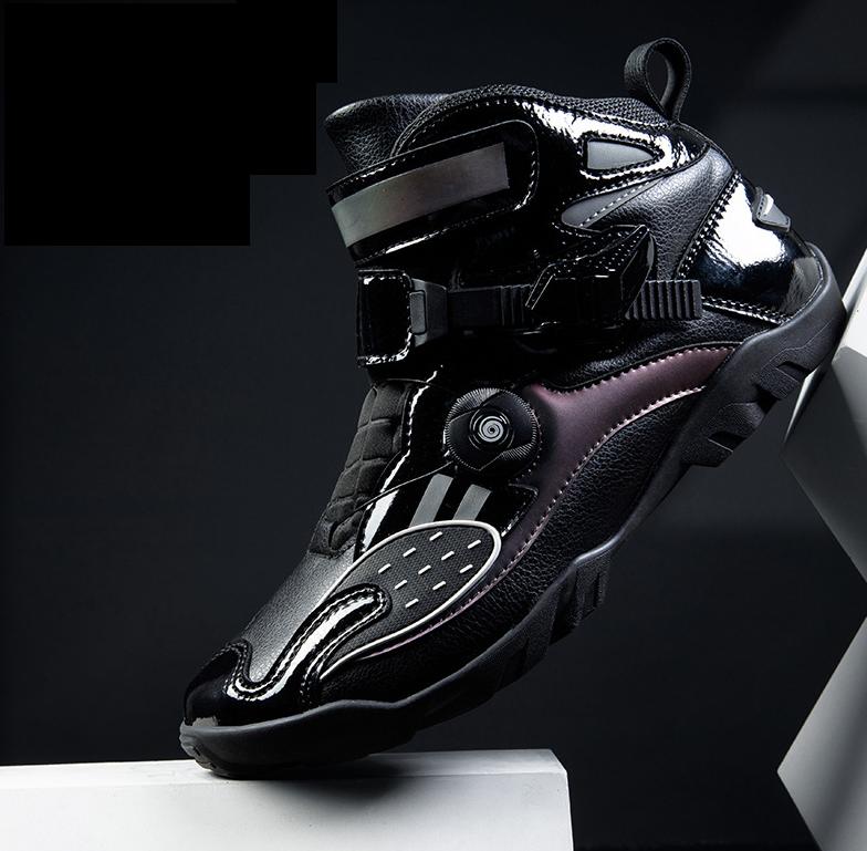 factory wholesale plus size motorcycle boots cycling shoes wear resistant and breathable racing shoes motorcycle shoes