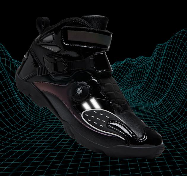 factory wholesale plus size motorcycle boots cycling shoes wear resistant and breathable racing shoes motorcycle shoes