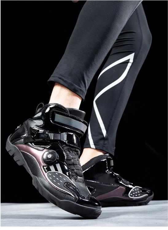 factory wholesale plus size motorcycle boots cycling shoes wear resistant and breathable racing shoes motorcycle shoes