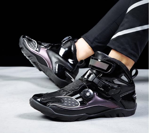 factory wholesale plus size motorcycle boots cycling shoes wear resistant and breathable racing shoes motorcycle shoes