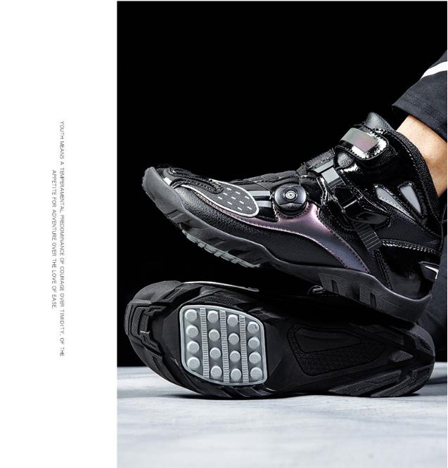 factory wholesale plus size motorcycle boots cycling shoes wear resistant and breathable racing shoes motorcycle shoes