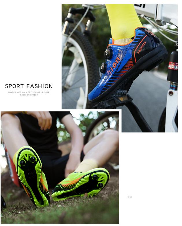 Wholesale Plus Size Lock Antiskid Cycling Shoes MTB Shoes Road Bike Shoes Cycling Sneakers
