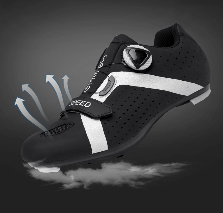 Factory Wholesale Plus size unlocked men women cycling shoes outdoor road bike shoes anti slip mountain bike shoes