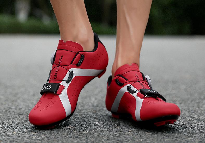Factory Wholesale Plus size unlocked men women cycling shoes outdoor road bike shoes anti slip mountain bike shoes