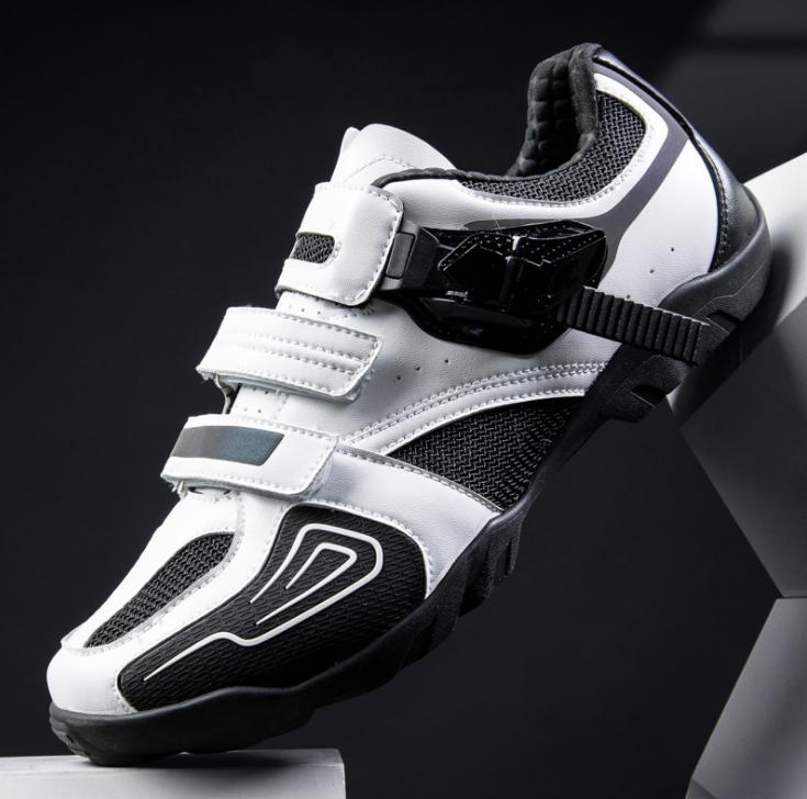 Men's and women's cycling shoes lockless anti slip wear resistant leisure road mountain bike shoes