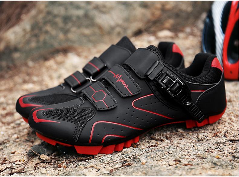 Factory Wholesale Highway lock road bike shoes outdoor road cycling shoes antiskid Compatible Riding Shoes for indoor or outdoor