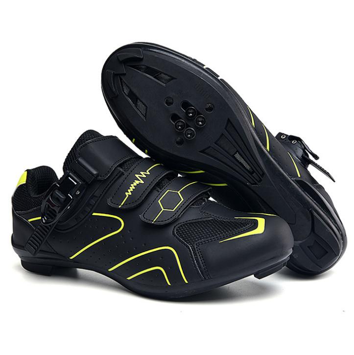 Factory Wholesale Highway lock road bike shoes outdoor road cycling shoes antiskid Compatible Riding Shoes for indoor or outdoor