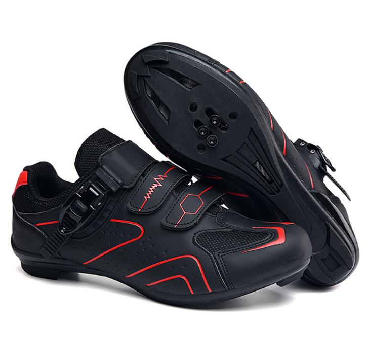Factory Wholesale Highway lock road bike shoes outdoor road cycling shoes antiskid Compatible Riding Shoes for indoor or outdoor