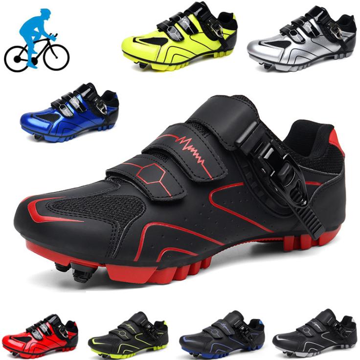 Mountain lock riding shoes outdoor road mountain bike antiskid power cycling Sports Shoes MTB Road Lock Riding Shoes