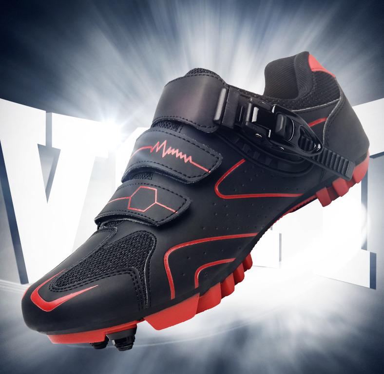 Mountain lock riding shoes outdoor road mountain bike antiskid power cycling Sports Shoes MTB Road Lock Riding Shoes