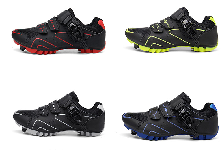 Mountain lock riding shoes outdoor road mountain bike antiskid power cycling Sports Shoes MTB Road Lock Riding Shoes