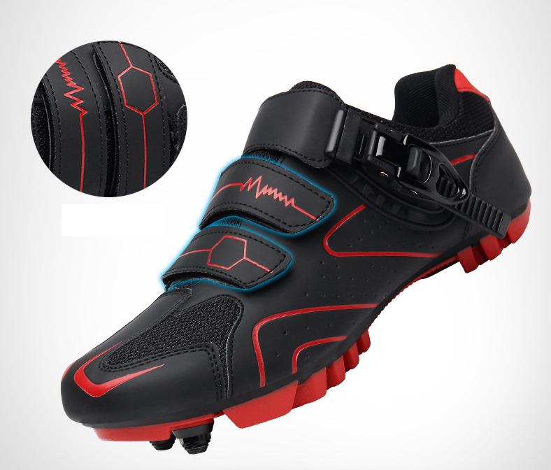 Mountain lock riding shoes outdoor road mountain bike antiskid power cycling Sports Shoes MTB Road Lock Riding Shoes
