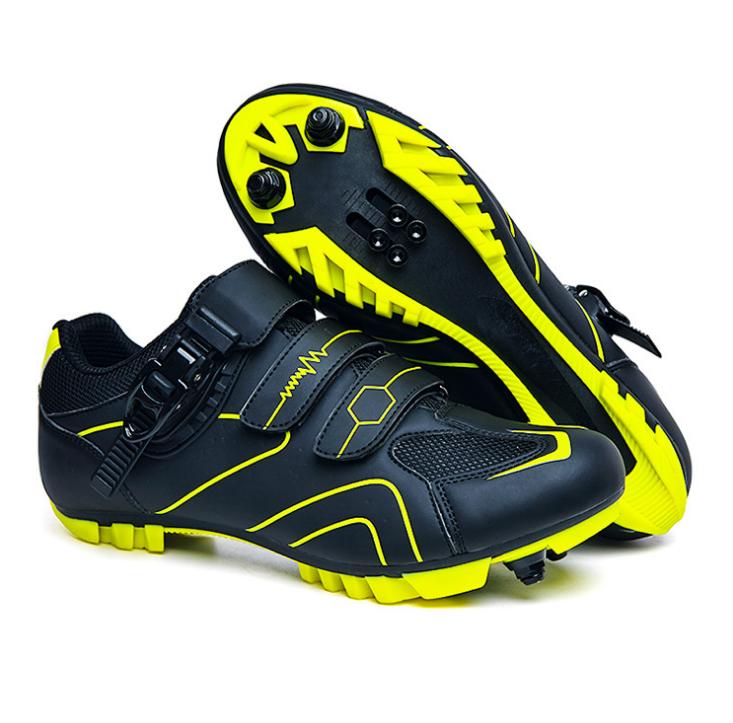 Mountain lock riding shoes outdoor road mountain bike antiskid power cycling Sports Shoes MTB Road Lock Riding Shoes