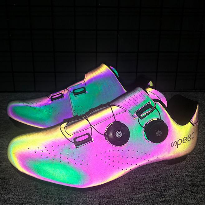 Factory Wholesale Men's Road Bike Cycling Shoes Riding Shoes with SPD for Men Lock Bike Shoes