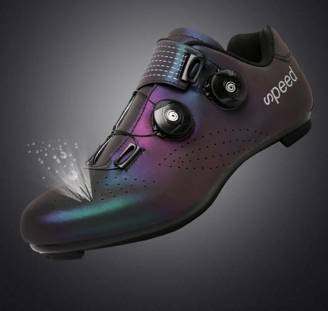 Factory Wholesale Men's Road Bike Cycling Shoes Riding Shoes with SPD for Men Lock Bike Shoes