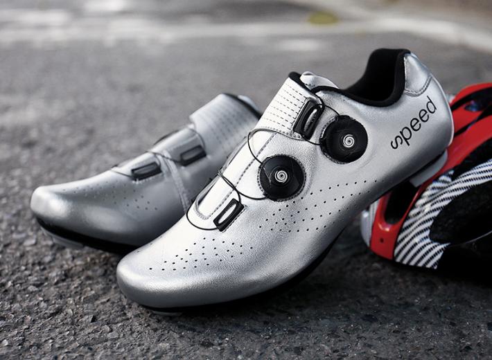 Factory Wholesale Men's Road Bike Cycling Shoes Riding Shoes with SPD for Men Lock Bike Shoes