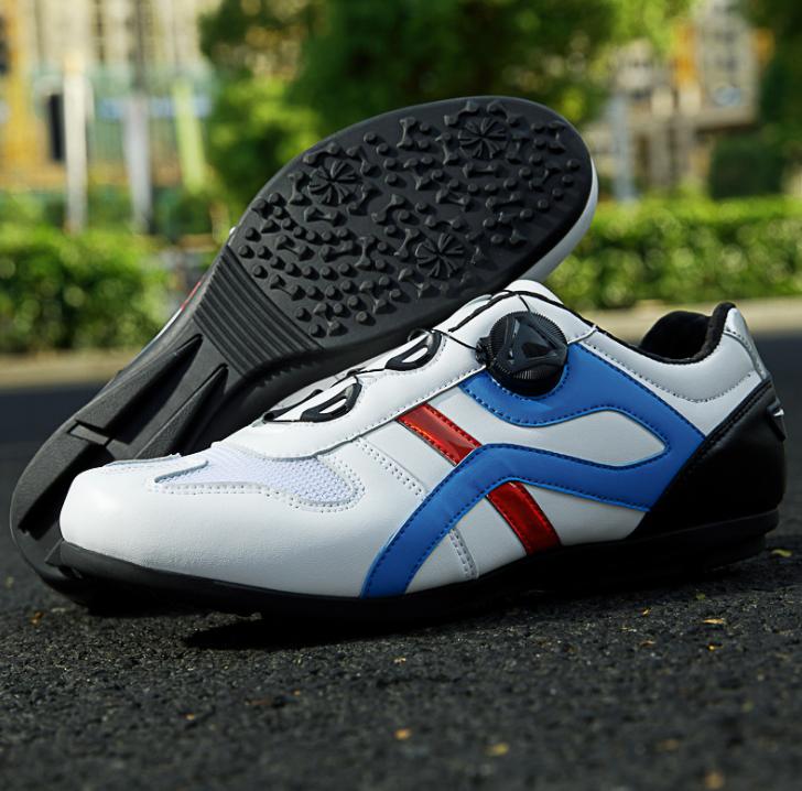 Factory wholesale plus size cycling shoes men and women road bike shoes night safety reflective strip Bike shoes
