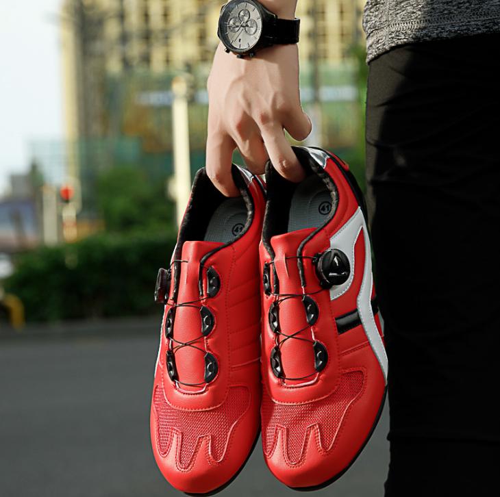 Factory wholesale plus size cycling shoes men and women road bike shoes night safety reflective strip Bike shoes