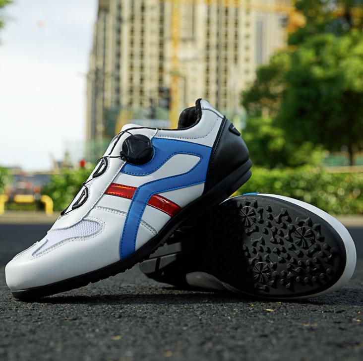 Factory wholesale plus size cycling shoes men and women road bike shoes night safety reflective strip Bike shoes