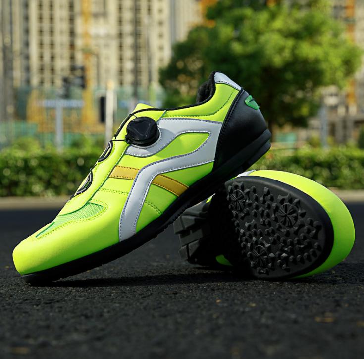 Factory wholesale plus size cycling shoes men and women road bike shoes night safety reflective strip Bike shoes
