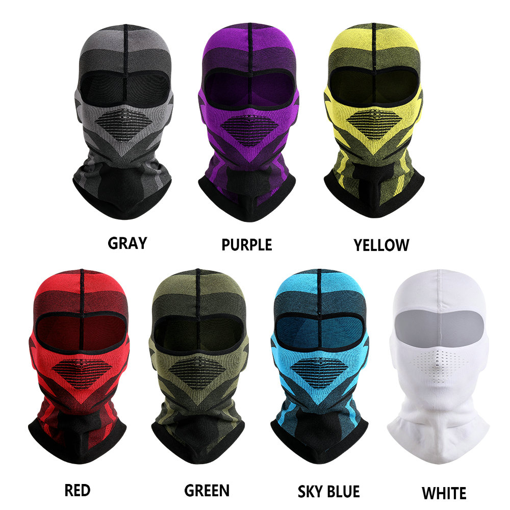 wholesale Men Women Breathable winter ski balaclava Windproof warm Balaclava winter balaclava ski mask motorcycle neck warmer
