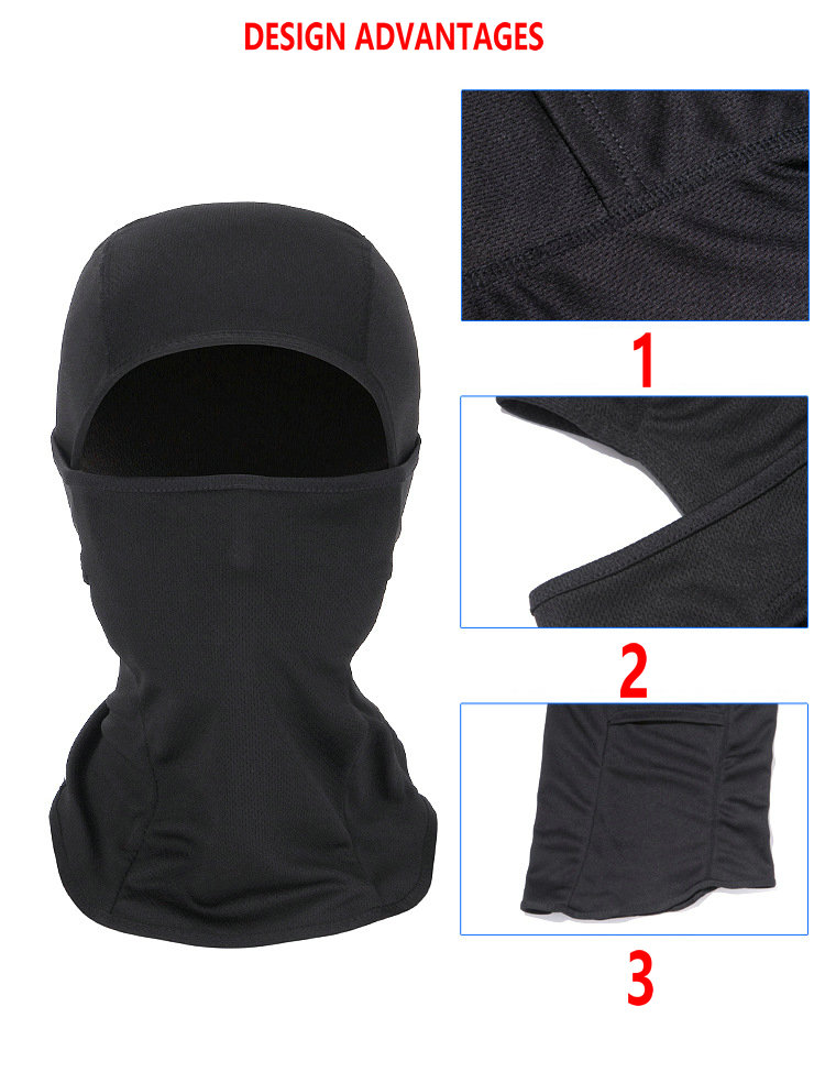 Factory Wholesale Balaclava Face Mask Breathable Balaclava Ski Mask Motorcycle Helmet Racing Cycling Multi-Purpose Balaclava Hat
