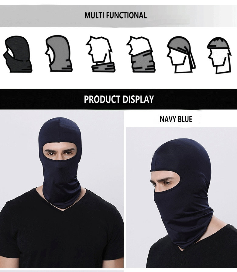 Factory Wholesale Breathable Cheap Balaclava Fight Motorcycle Cycling Balaclava Windproof Balaclava Hat Military Full Face Mask
