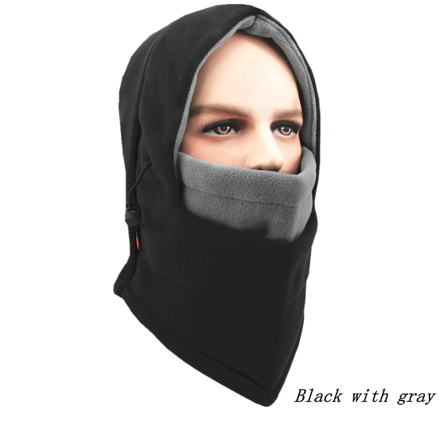 Wholesale Windproof Warm Hat Balaclava Ski Outdoor Bike Full Face Mask Neck Warmer Winter Hat Thermal Fleece Hood Winter Hood