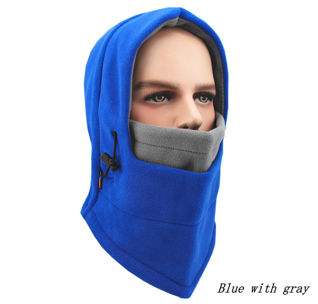 Wholesale Windproof Warm Hat Balaclava Ski Outdoor Bike Full Face Mask Neck Warmer Winter Hat Thermal Fleece Hood Winter Hood