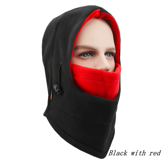 Wholesale Windproof Warm Hat Balaclava Ski Outdoor Bike Full Face Mask Neck Warmer Winter Hat Thermal Fleece Hood Winter Hood