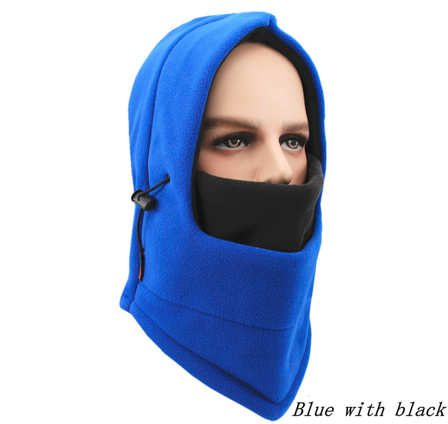 Wholesale Windproof Warm Hat Balaclava Ski Outdoor Bike Full Face Mask Neck Warmer Winter Hat Thermal Fleece Hood Winter Hood