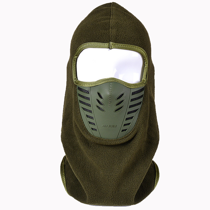 Factory wholesale winter warm balaclava hat cycling motorcycle ski outdoor windproof antidust warm hat fleece warm full face hat