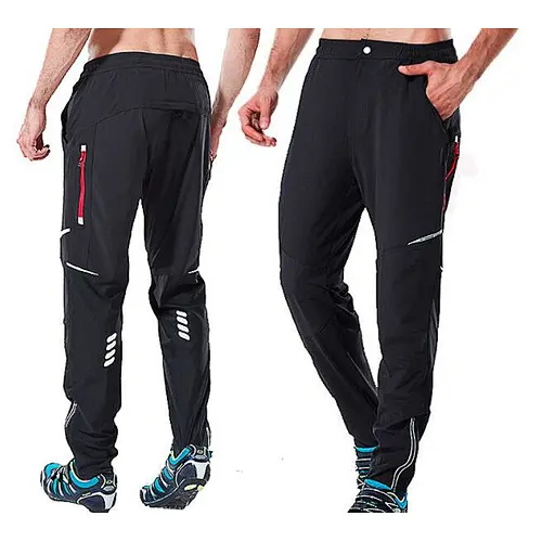 Factory Wholesale Quick Dry Moisture Wicking Cycling Pants Men Breathable Bicycle Bike Pants Outdoor Fishing Pants