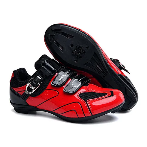 Factory Wholesale Highway lock road bike shoes outdoor road cycling shoes antiskid Compatible Cycling Shoes for indoor or outdoor
