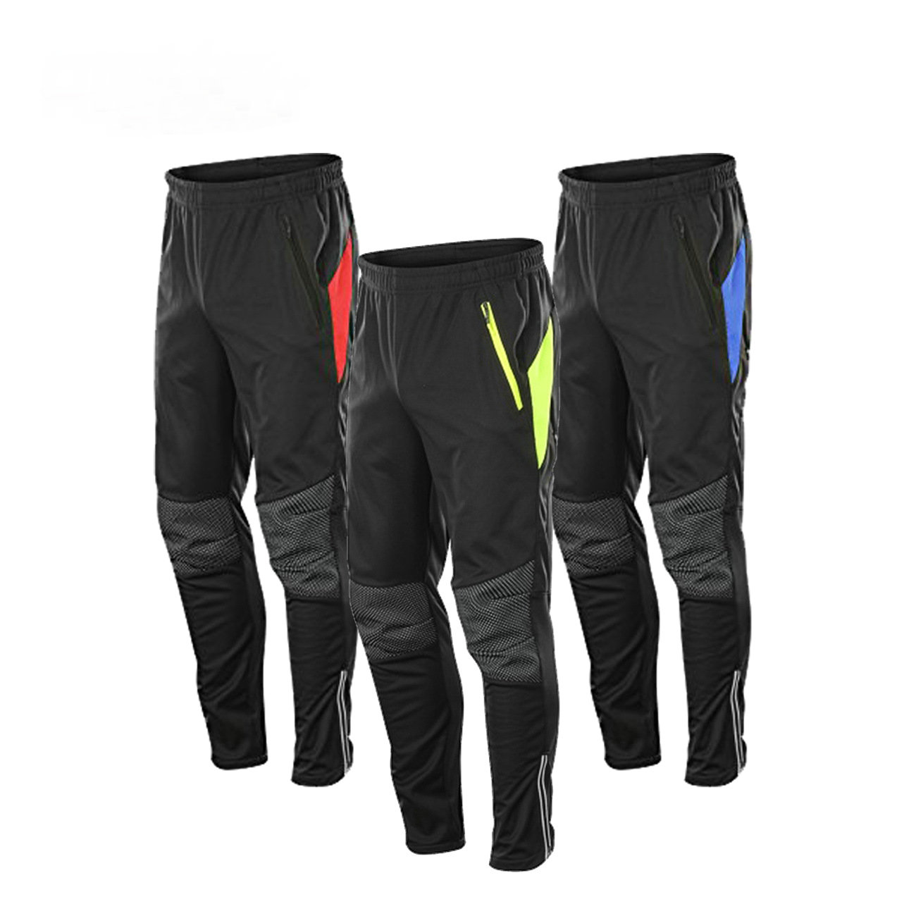 Factory Wholesale Hot Selling Mens Winter Warm Windproof Cycling Pants Outdoor Hiking Pants Customize Waterproof Bike Pants