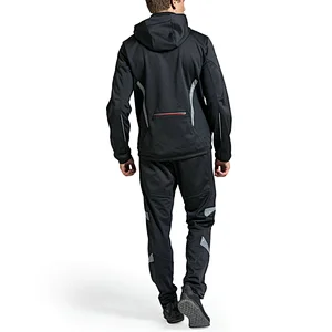 Factory Wholesale Winter Windpoof Mens Cycling Jacket Suit Warm Thermal Waterproof Cycling Wear Suit Customize Bike Jacket suit