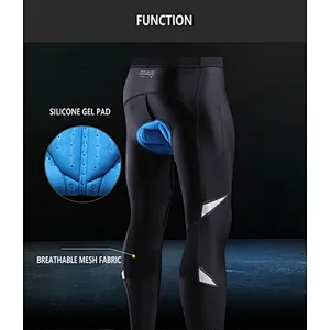 Factory Wholesale Custom padded Mens Cycling Pants OEM Brand Breathable 3D Padded Bike Pants MTB Cycling Pant