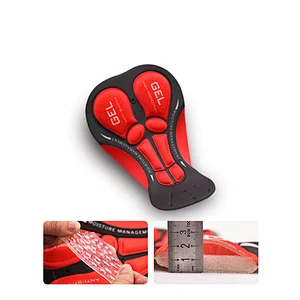 Factory Wholesale Breathable Moisture Wicking Cycling Underwear Mens 3D Silicone Gel Padded Bike Underwear Cycling Shorts