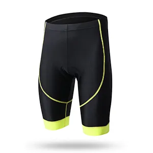 Factory wholesale quick dry men's cycling shorts moisture wicking padded bike shorts customize cycling shorts