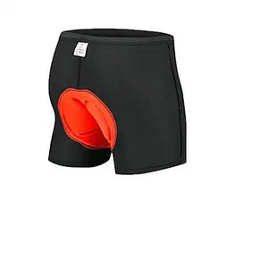 Factory Wholesale Breathable Moisture Wicking Cycling Underwear Sponge Padded Mens Cheap Bike Underwear custom 3D Padded Bike underwear