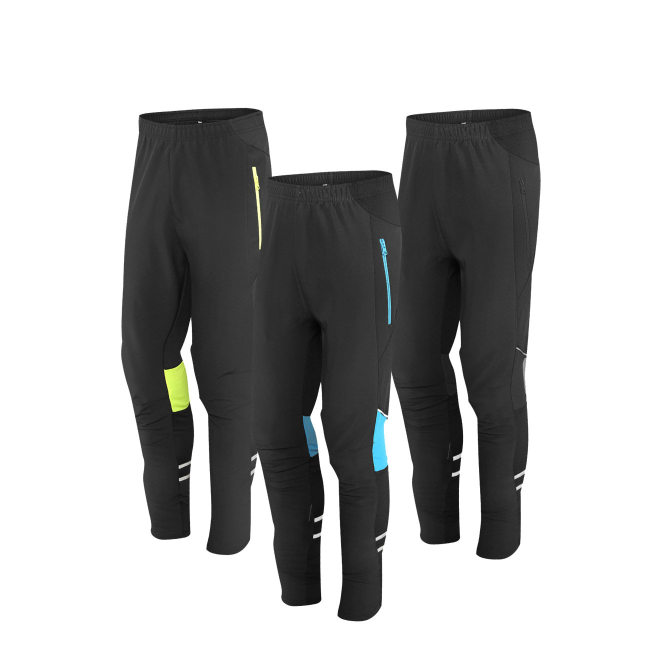 Factory Men's Thermal Windproof Cycling Pants Fleece Lined Outdoor Warm Bike Pants Winter Cold Weather Warm Casual Pants
