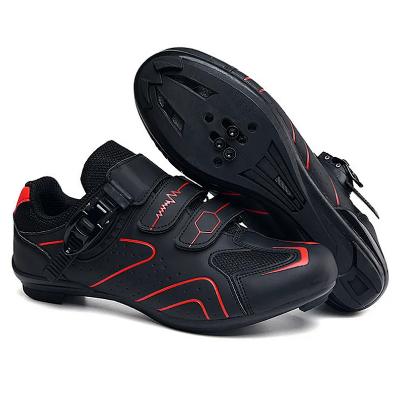 Factory Wholesale Highway lock road bike shoes outdoor road cycling shoes antiskid Compatible Cycling Shoes for indoor or outdoor