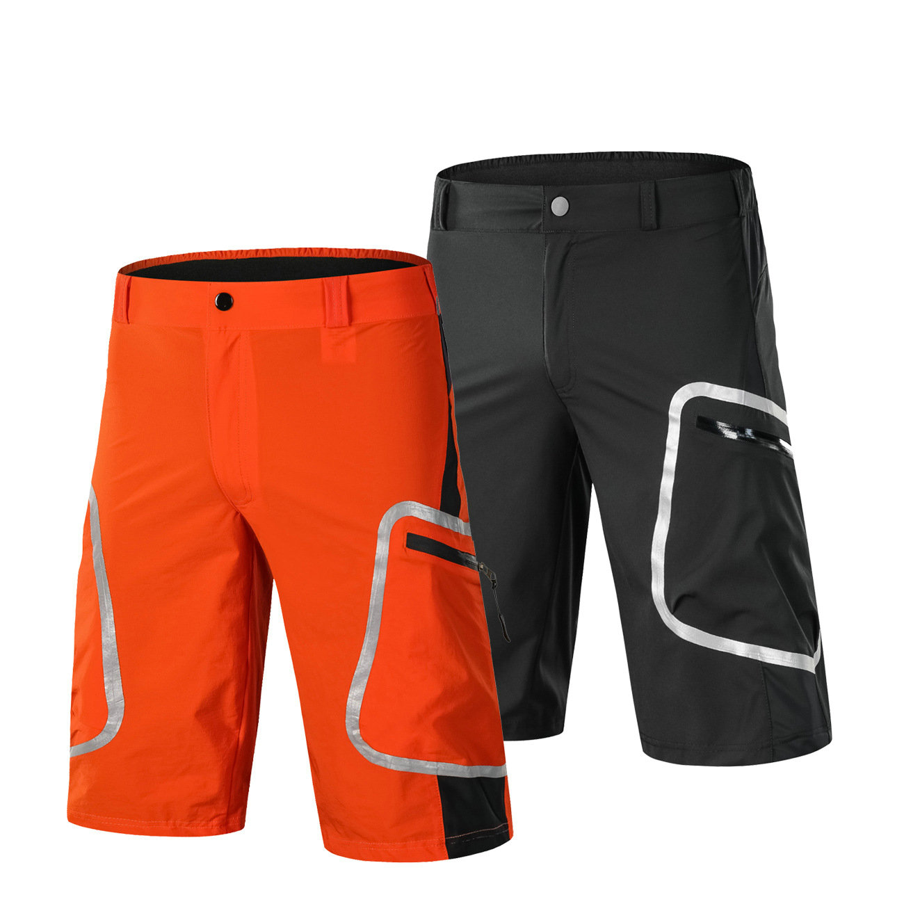 Factory wholesale mens summer breathable quick dry mountain bike shorts customize MTB shorts outdoor casual cycling shorts