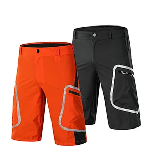 Factory wholesale mens summer breathable quick dry mountain bike shorts customize MTB shorts outdoor casual cycling shorts